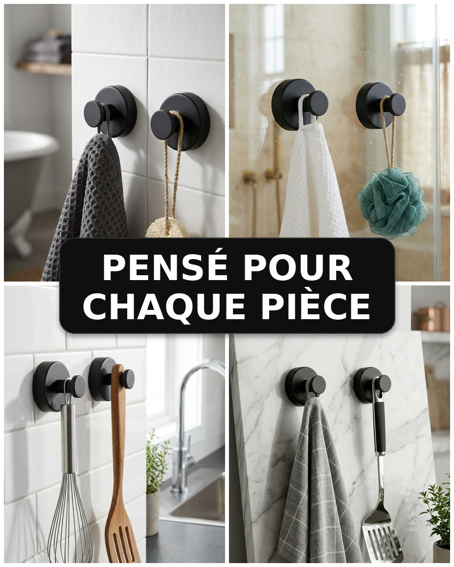 Crochet KOBANĀ Grip pensé pour chaque pièce de la maison